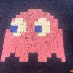 Pac-Man Ghosts Logo By C-Life Group Short Sleeve Medium Shirt Games Video Arcade