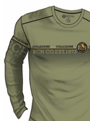 Men’s Bucheli Long Sleeve T Shirt,Italian Style,Cotton, Stretch L XL….A13.A