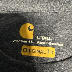 Carhartt Original Fit Gray Pocket T Shirt Tall Large