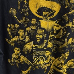 Lakers basketball t shirt Mens XLarge Suna Tag 2020 Champions NBA Graphic Tee