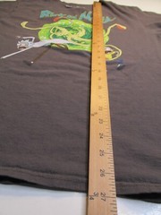 Rick and Morty Adult Swim Tee Unisex Medium Gray Graphic Cartoon Ripple Junction