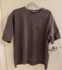 Bronson Mfg 9.8oz Cotton Classic Pocket T-Shirt Dark Gray XL