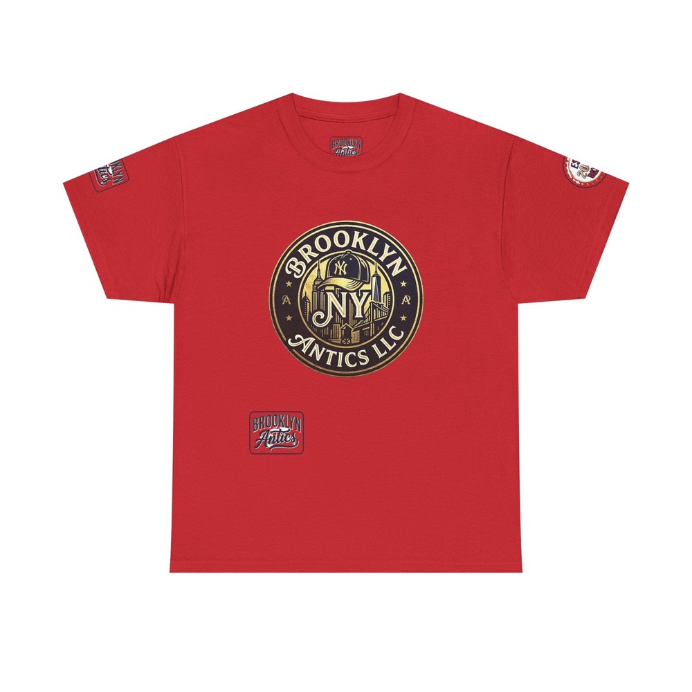 Brooklyn NY Emblem Tee | Brooklyn Bridge Unapologetically Back Print T-Shirt