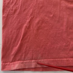 Santa Cruz Tshirt Size Large Distressed Double Sided Big Logo On Back