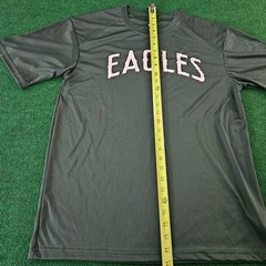 Badger Sport Eagles Athletic T Shirt Green Short Sleeve Mens Size Medium