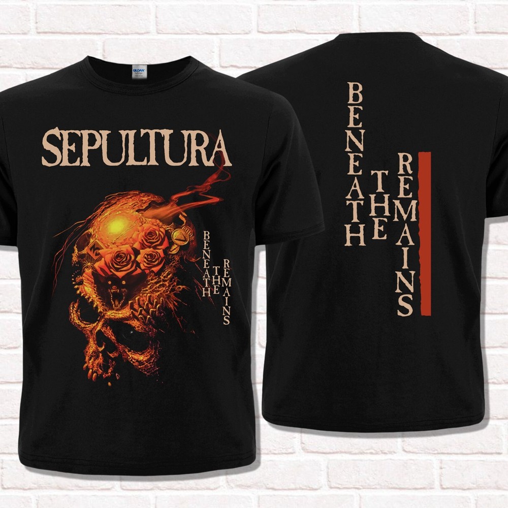 Sepultura T-Shirt, Beneath the Remains (1989). Thrash Death Metal, Groove Metal