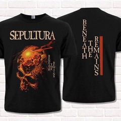 Sepultura T-Shirt, Beneath the Remains (1989). Thrash Death Metal, Groove Metal