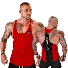 Men’s Gym Tank Top Muscle Shirt Sleeveless T Shirt Workout Fitness Training Tee