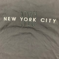 New York City NYC Bootleg CK Mens T-Shirt Black Crew Neck Combed Cotton L