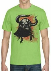 Adult DryBlend® T-Shirt – (WARRIOR SKULL – GOTHIC CELTIC)