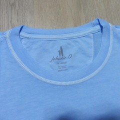 JOHNNIE O Mens 2XL XXL T SHIRT BRENNAN 2.0 MALIBLU BLUE LONGSLEEVE GOLF SURF TEE