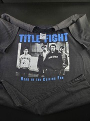 2010s Title Fight Head In The Ceiling Fan Band T-Shirt, Faded, Sz XL (23×28″)