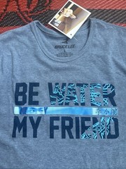 OFFICIAL Bruce Lee “Be Water My Friend” Men’s Long Sleeve T-shirt Size Large NWT