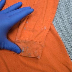 Dickies Shirt Mens Large Tall LTL Orange Painter Long Sleeve Pocket Work T-Shirt