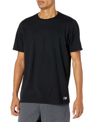 Russell Athletic Mens Cotton Performance Short Sleeve T-Shirt T Small, Black