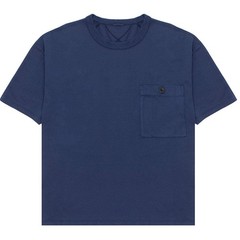 Ten C Manica Corta T-Shirt Blue Night