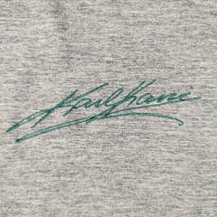 Vintage Karl Kani Shirt Men’s Large Green Heather Signature Logo Short Sleeve