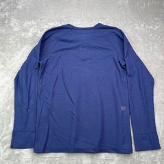 Mack Weldon Waffle Knit Henley Mens Medium Wool Blend Long Sleeve Thermal 2 Pack