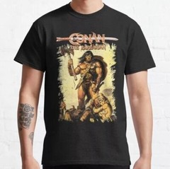 Conan the Barbarian T-Shirt Cotton Men’s Tee All Size S To 4XL