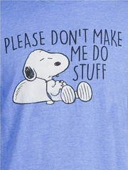 Peanuts Snoopy Men’s & Big Men’s Short Sleeve Tee Shirt☆Size Small