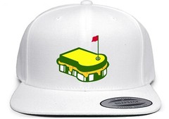 Masters Augusta Tiger Woods PIMENTO CHEESE SANDWICH Snapback Hat