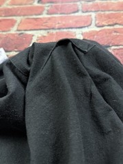 Vintage 90s BVD Blank Black Pocket T Shirt USA Single Stitch XXL Plain Tee