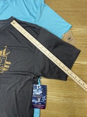 Camiseta Para Hombre Casual Manga Corta Con Cuello Redondo 2 piezas Talla XXL