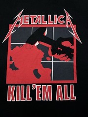 Vintage 2007 Metallica Kill ‘Em All Tour Shirt Size M Rock Band Y2K Double Side