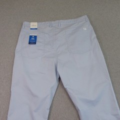 NWT Greg Norman Mens Attack Life Mens Chino Golf Pants 38 X 30 Slim Light Blue