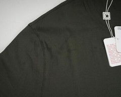 Kired by Kiton $250 NWT Crepe Cotton Short Sleeve Gray Slim T-Shirt L (52 IT)