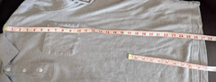 Croft & Barrow Easy Care Men’s Gray Long Sleeve Polo with Pocket Size Large