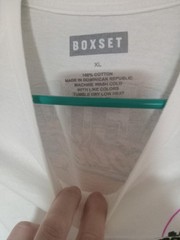 Box Set Mens Boxset Takeover Society Car Graphic White Shirt Men’s Size XL Used