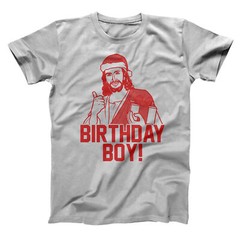 Birthday Boy Jesus Funny Christmas Xmas Party Humor Gray Basic Men’s T-Shirt