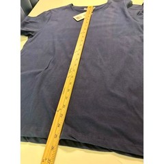 New Simpelhed Organic Soft T-Shirt Mens Large Blue GOTS Certified Cotton Shirt