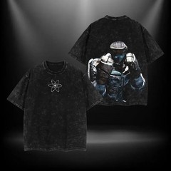 Atom Real Steel T-Shirt Robot Boxing Graphic Tee Sci-Fi Fighter Shirt