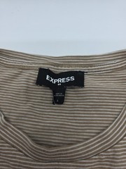 Express T-Shirt Men Large Striped Crew Neck 100%Cotton. #42507