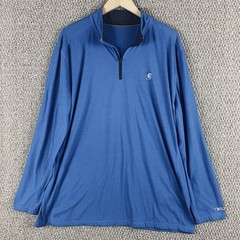 Carhartt Pullover Men’s 2XL Blue Force Extreme 1/4 Zip Long Sleeve 102586 T744
