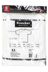 Knocker Men’s 3 Pack Cotton Short Sleeve Casual T-Shirts