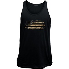 Distressed American Flag Tank Top