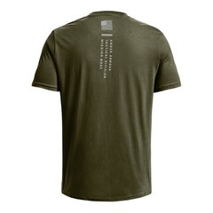 Under Armour 1377651 Men’s UA Freedom Spine T-Shirt, Marine OD Green, Small