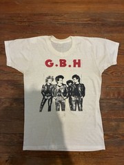 GBH shirt vintage single stitch The Exploited Discharge Crass UK Subs Germs punk