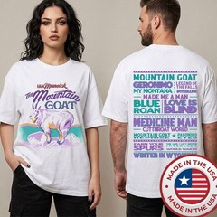 Ian Munsick The Mountain Goat Vinyl Exclusive Merchandise Reprint T-Shirt