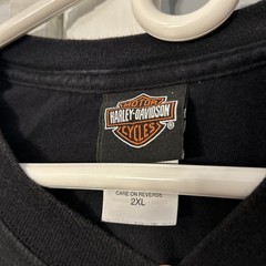 Harley Davidson Shirt Mens 2XL Black SS Motorcycle Made In USA, Birmingham, AL
