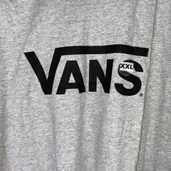 Vans Men’s Gray Crew Neck Short Sleeve Pullover T Shirt Size 2XL Classic Logo