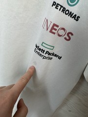 Mercedes Benz Petronas AMG Motorsports F1 Racing White T-Shirt