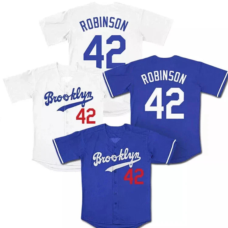 Robinson #42 3D Baseball Jersey All sizes S to 6Xl AOP JJ5554