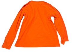 Wrangler Workwear~Men Long Sleeve Pocket T-Shirt~Small 34”-36”~Bright Orange~NWT