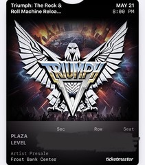 NEW TRIUMPH TEXAS Reloaded 2026 3 Nights Concert Tour XL Blk Rock N Roll Shirt