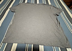 Lot of 2, XXL Men’s Tees-Soft Calvin Klein Gray, & White w/Gray Adidas Graphic