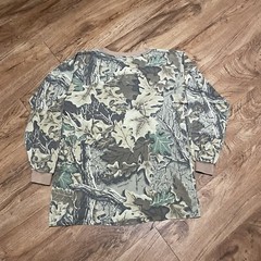 Ace Sportswear Tshirt Mens Size Large Advantage Camouflage Outdoors Hunting 3D